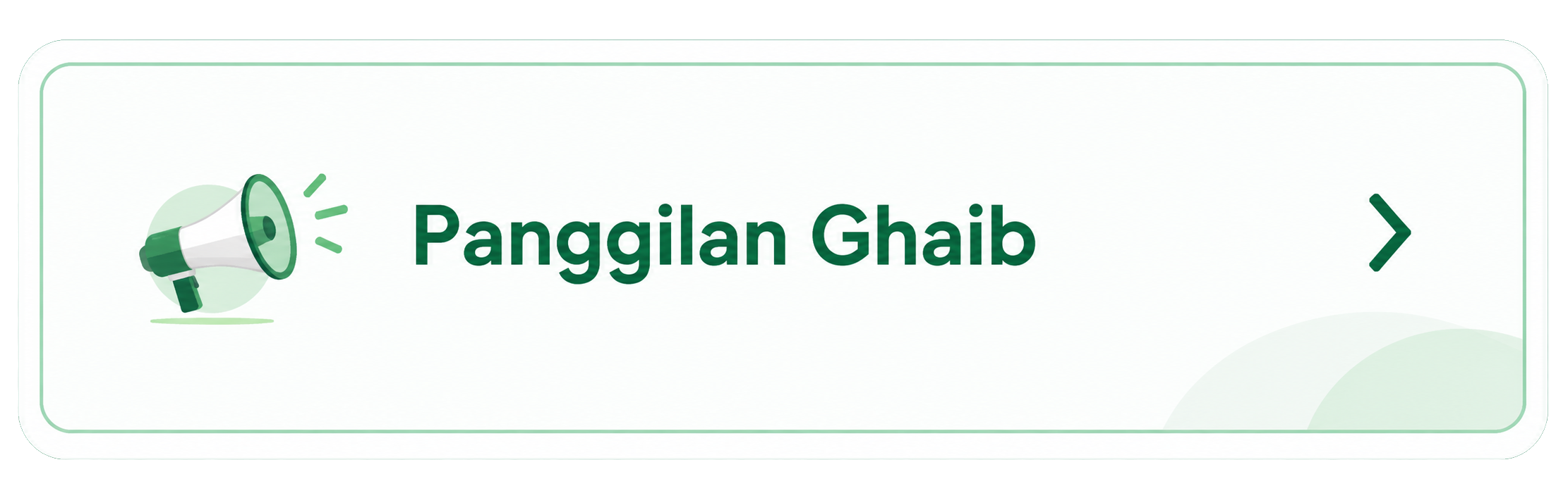 Panggilan Ghaib