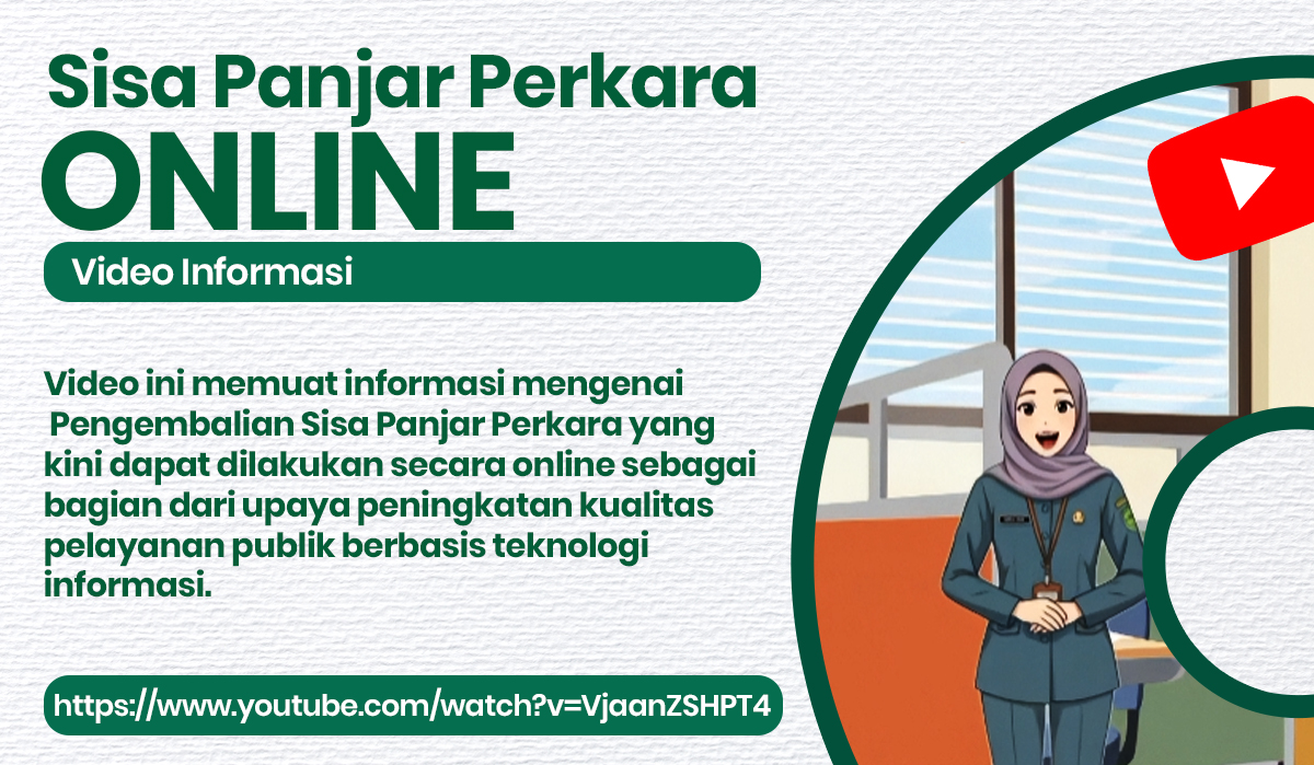Informasi Pengembalian Sisa Panjar Perkara secara Online