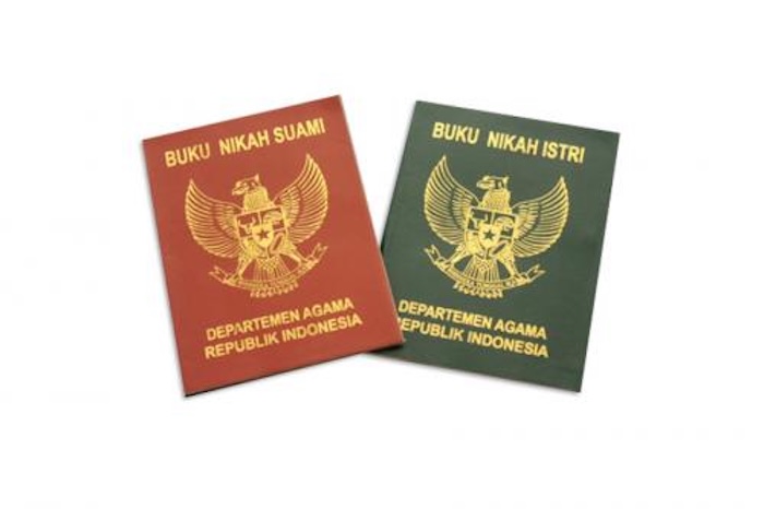 ilustrasi buku nikah XOSYw