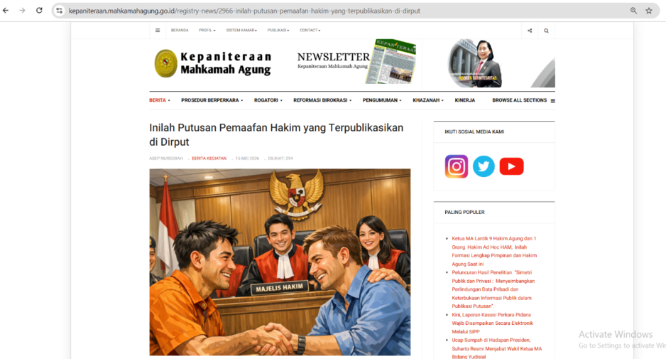 ilustrasi putusan pemaafan 8kfyQ