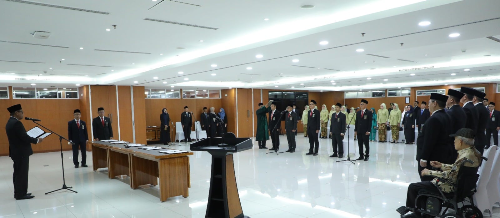 sekretaris ma melantik 5 pimpinan pejabat tinggi pratama 4SmN1